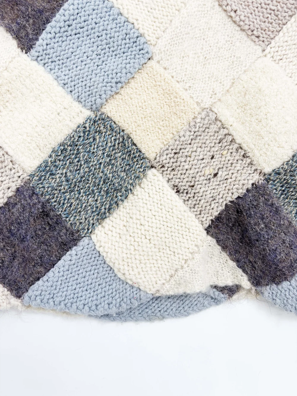Issey Miyake 80s patchwork sweater — JAMES VELORIA
